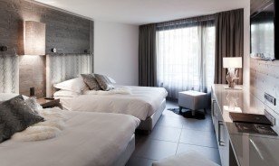 Double deluxe room at the Morosani "Fiftyine" Hotel