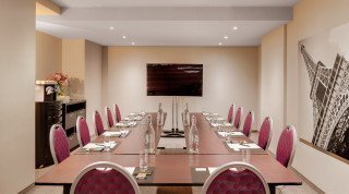 Boardroom des Morosani Hotels in Davos