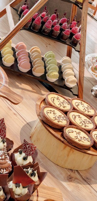 Dessert Buffet im Gartensaal