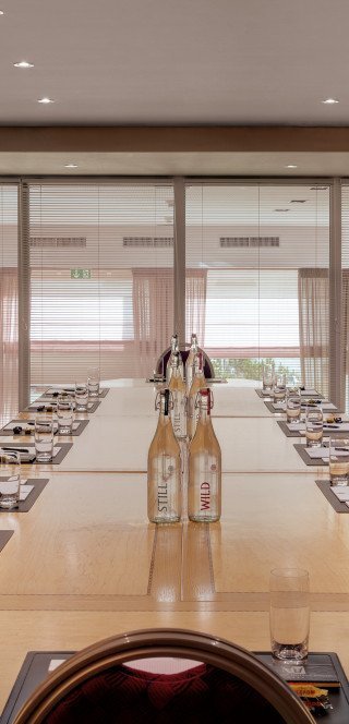 "Mezzanine" Meetingraum im Morosani Hotel