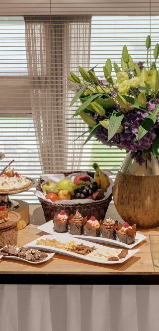 Buffet im "Mezzanine" Meetingraum