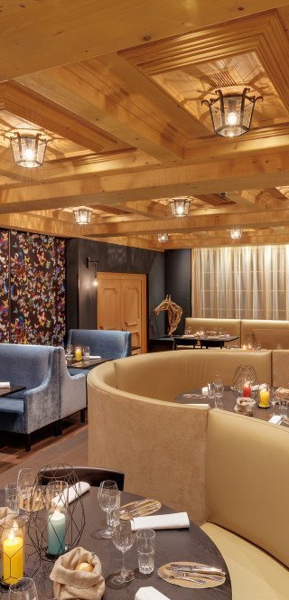 Die Poststube als Veranstaltungsraum in Davos