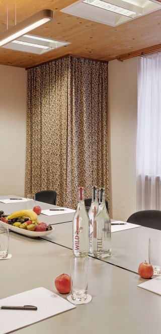 Konferenzraum im Morosani Hotel in Davos