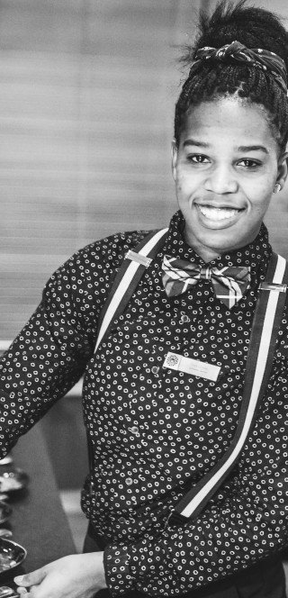 Historic picture of a chef in the history of 110 Years Posthotel