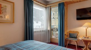 Double Standard Room at the Morosani "Posthotel in Davos