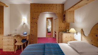 Rustic furnished superior double room in Haus Pöstli