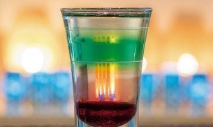 Dangerous Detox Shot at Pop-up-Shot-Bar by Morosani Hotel