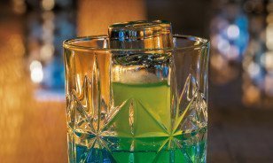 Nuclear Reactor Shot at Pop-up-Shot-Bar by Morosani Hotel