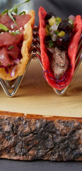 Tacos at meetings and events of the Morosani Hotel