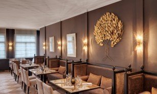 Location of the restaurant "Damoro" in Davos