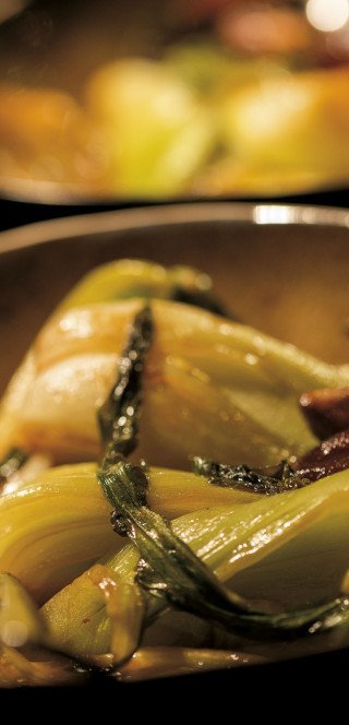 Kleines Gericht im Pöstli Grill des Morosani Hotels