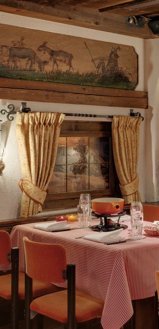 "La Cave" in the Morosani Hotel in Davos