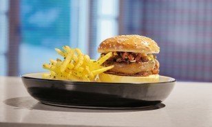 Poestli Corner Burger and Fries