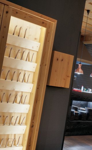 Der Pöstli Grill im Morosani Hotel in Davos