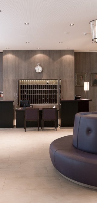 Rezeption des Morosani Schweizerhof