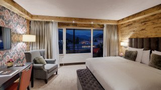 Schlafzimmer der Suite mit 2 Schlafzimmern