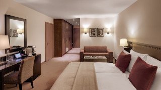 Promenaden Junior Suite im Haupthaus des Schweizerhof