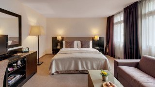 Deluxe Zimmer an der Promenade im Schweizerhof
