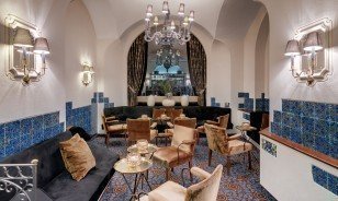 Bolero Bar location at the Morosani Hotels in Davos